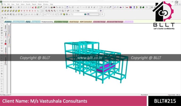 Residence: M/s vastushala Consultants (BLLT#215)