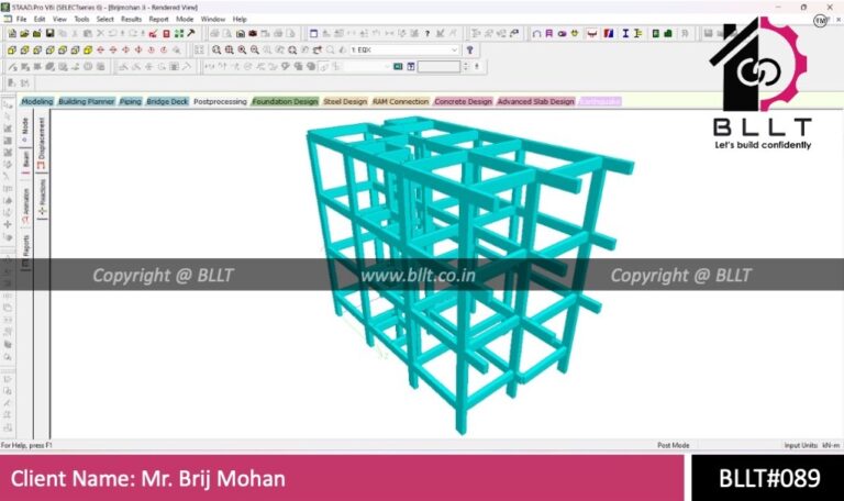 Residence: Mr. Brij Mohan (BLLT#089)