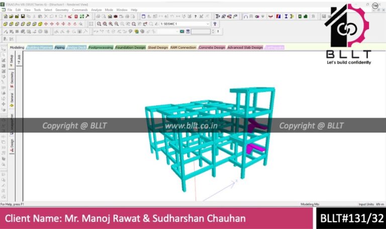 Residence: Mr. Manoj Rawat (BLLT#131)